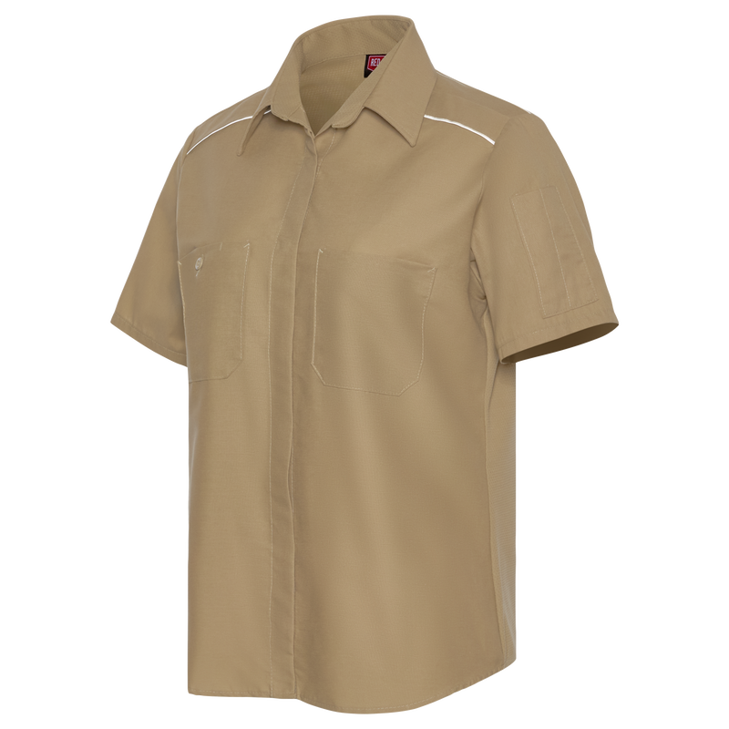 Women's Short Sleeve Pro Airflow Work Shirt image number 4