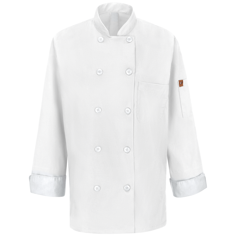 Women's Chef Coat with OilBlok + MIMIX&reg; image number 2