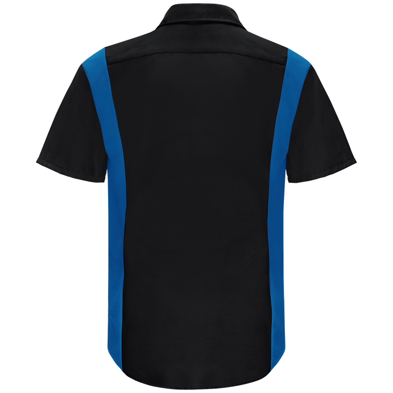 Men's Short Sleeve Performance Plus Shop Shirt With Oilblok Technology image number 2