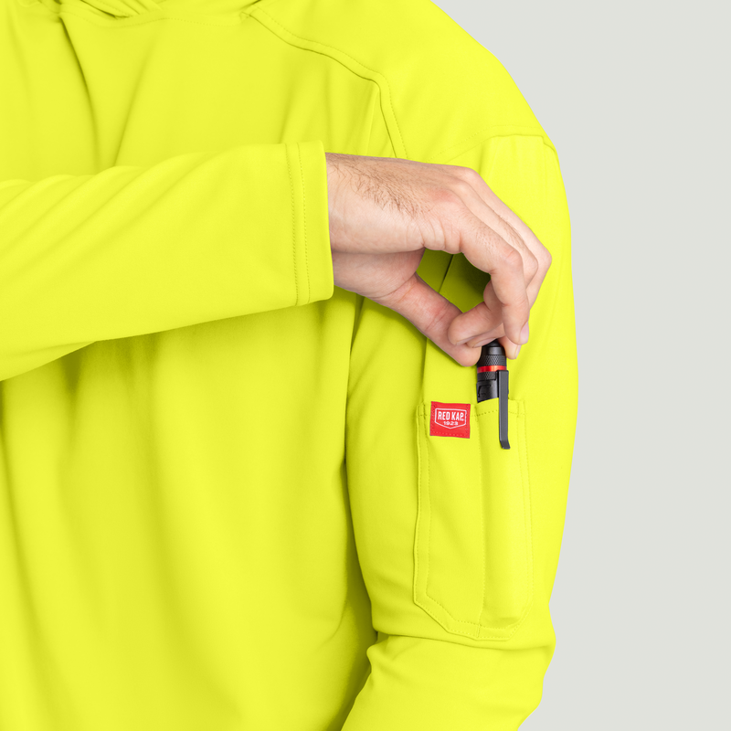 Men's Visibility Sun Protection Pullover Hoodie image number 14