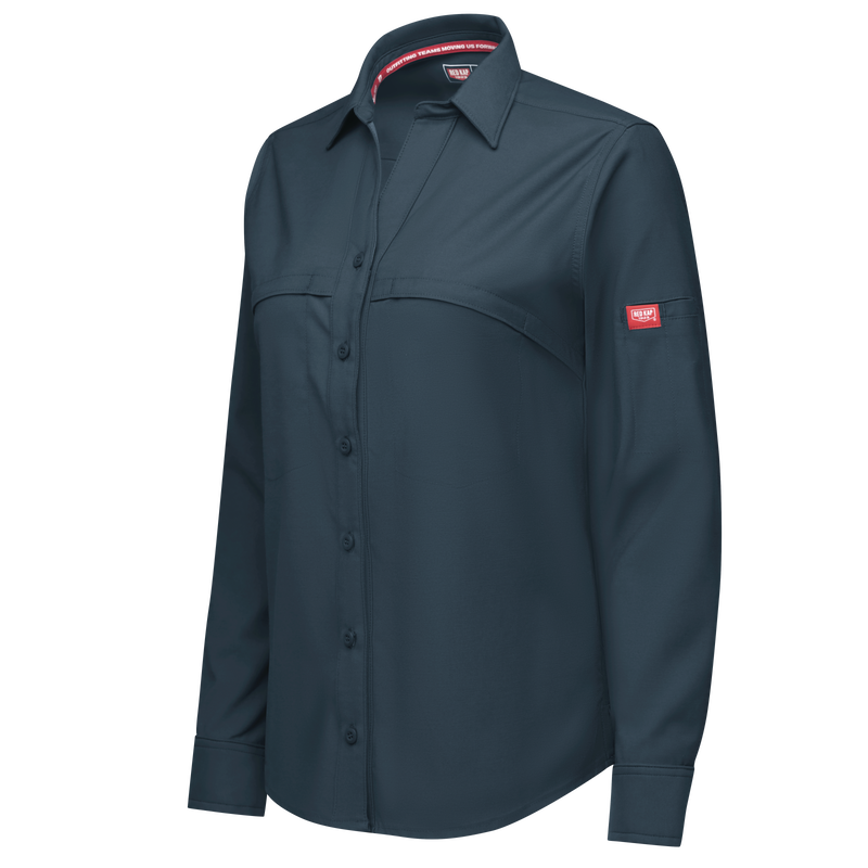 Women's Cooling Long Sleeve Work Shirt image number 12