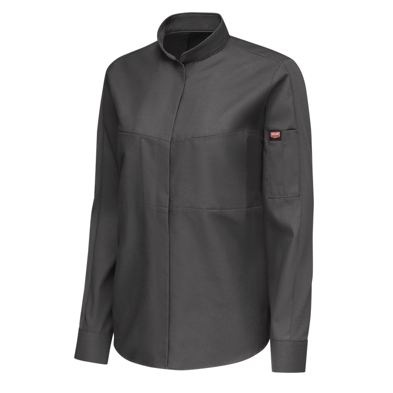 Women's Long Sleeve Performance Pro+ Work Shirt with OilBlok + MIMIX&reg; image number 4