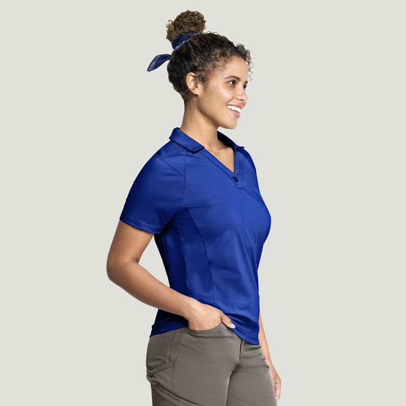 Women's Cooling Stretch Jersey Polo image number 4