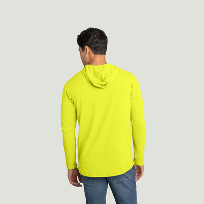 Men's Visibility Sun Protection Pullover Hoodie
