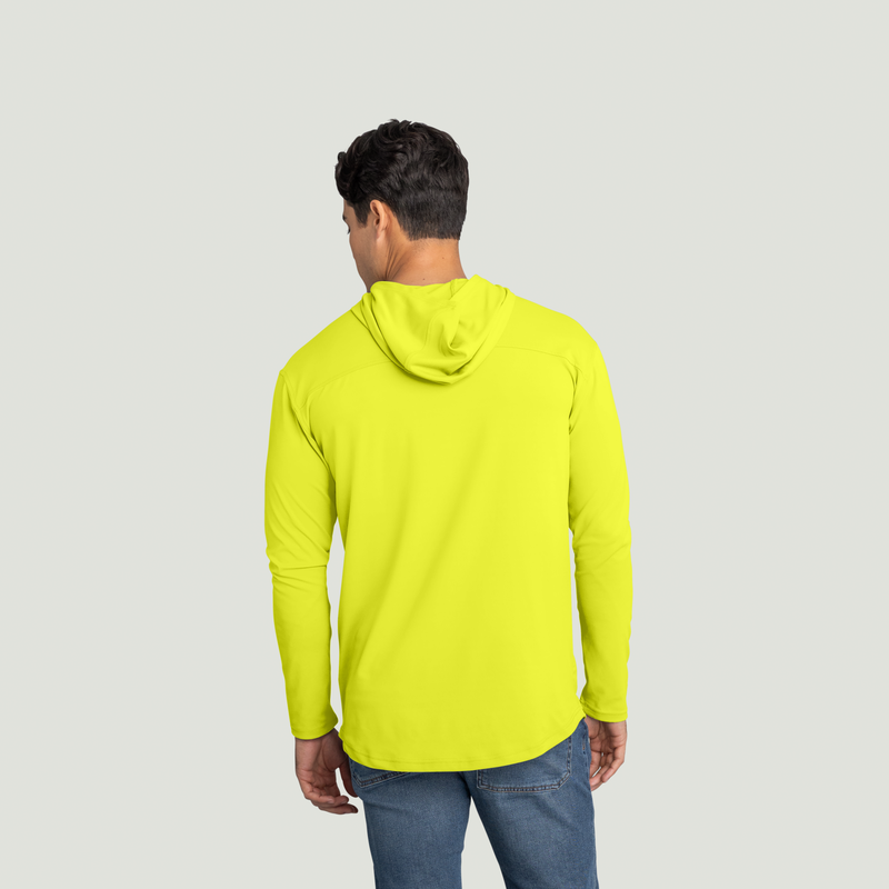 Men's Visibility Sun Protection Pullover Hoodie image number 2