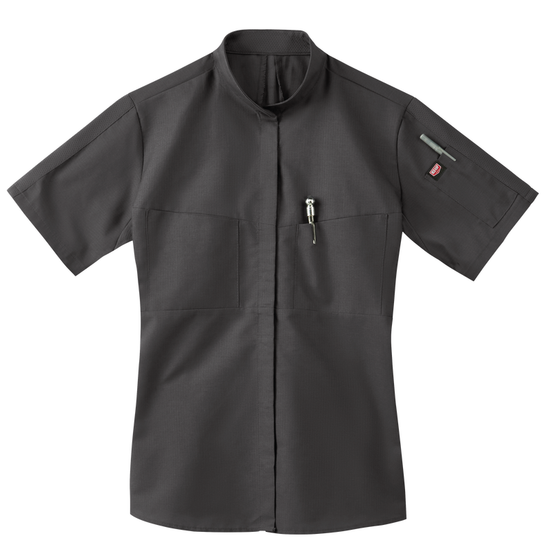 Women's Short Sleeve Performance Pro+ Work Shirt with OilBlok + MIMIX&reg; image number 8