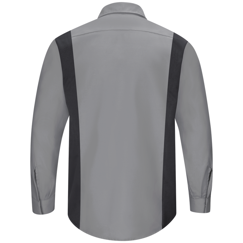 Men's Long Sleeve Performance Plus Shop Shirt with OilBlok Technology image number 2