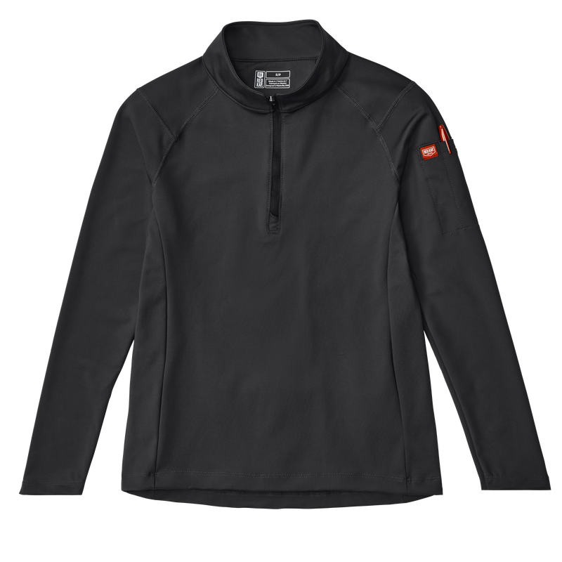 Women's Performance Quarter Zip Cadet Collar Pullover image number 5