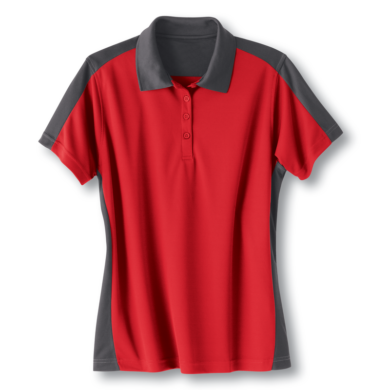 Women's Short Sleeve Performance Knit&reg;&nbsp;Two-Tone Polo image number 4