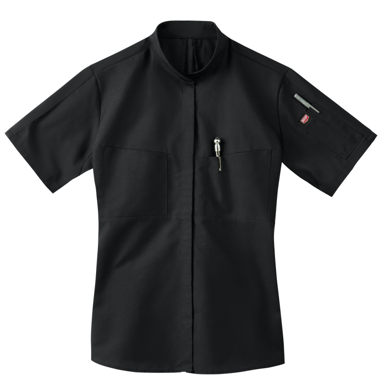 Women's Short Sleeve Performance Pro+ Work Shirt with OilBlok + MIMIX&reg; image number 6