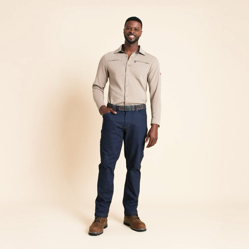 Men&rsquo;s Fleece-Lined Flex Utility Jean image number 10