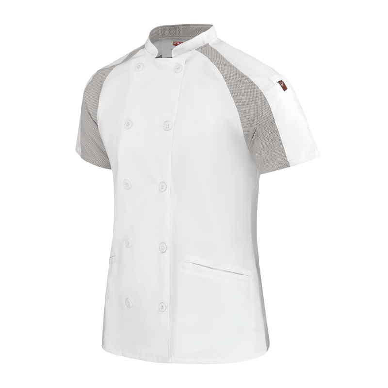 Women's Airflow Raglan Chef Coat with OilBlok image number 4