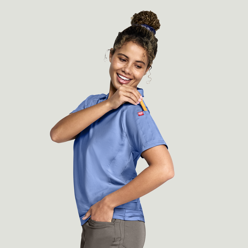 Women's Cooling Stretch Jersey Polo image number 3