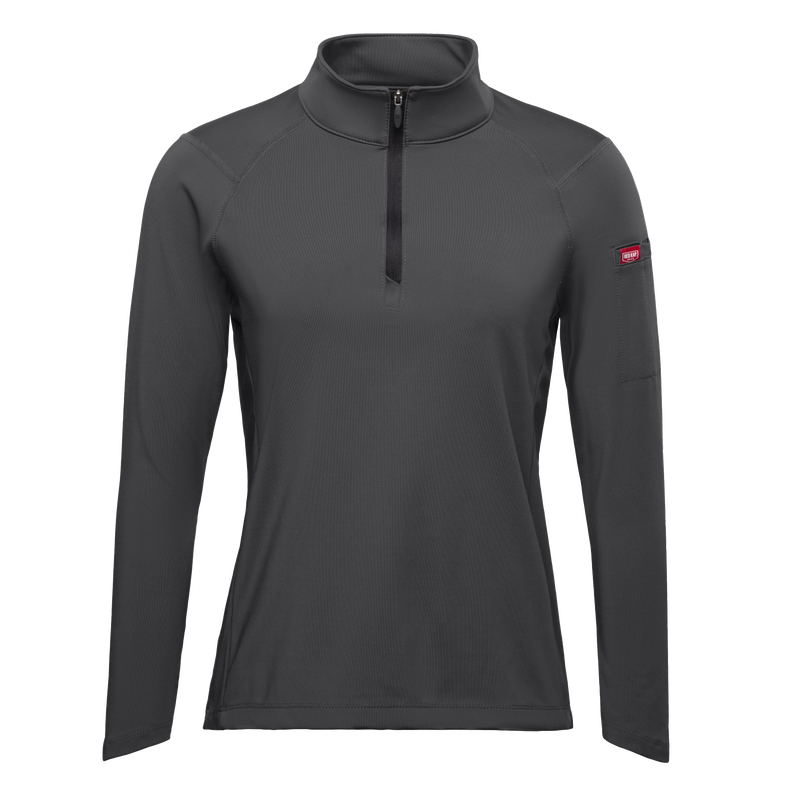 Women's Performance Quarter Zip Cadet Collar Pullover image number 1