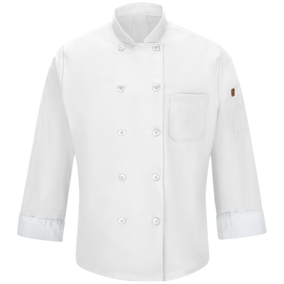 Men's Chef Coat with OilBlok + MIMIX®