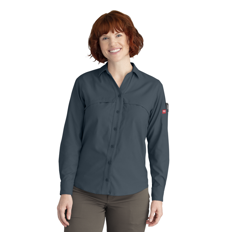 Women's Cooling Long Sleeve Work Shirt image number 1