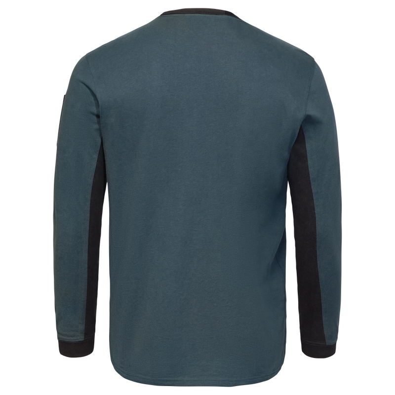 Men's Heavyweight Long Sleeve Cotton Pocket T-Shirt image number 10