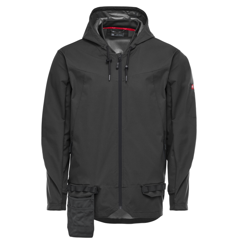 Men&rsquo;s Performance Hooded Windbreaker Jacket with ToolShift Pocket image number 5