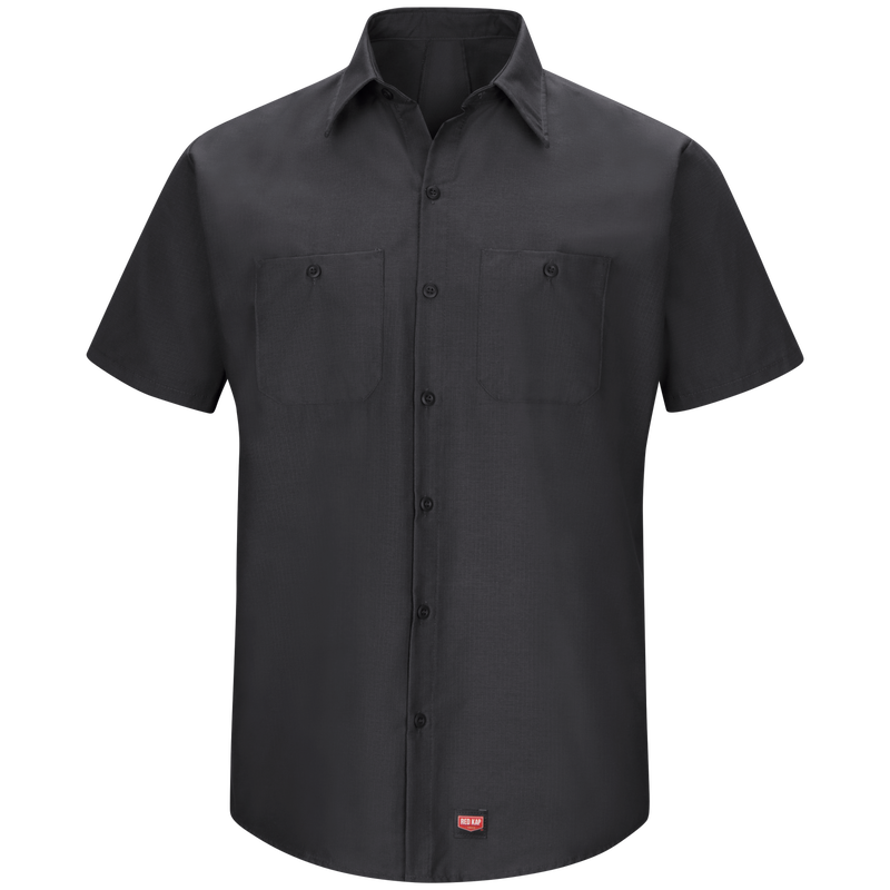 Men's Short Sleeve Work Shirt with MIMIX&reg; image number 1