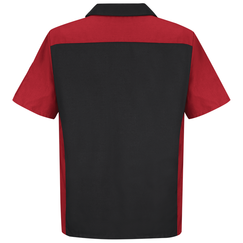 Men's Short Sleeve Two-Tone Crew Shirt image number 3