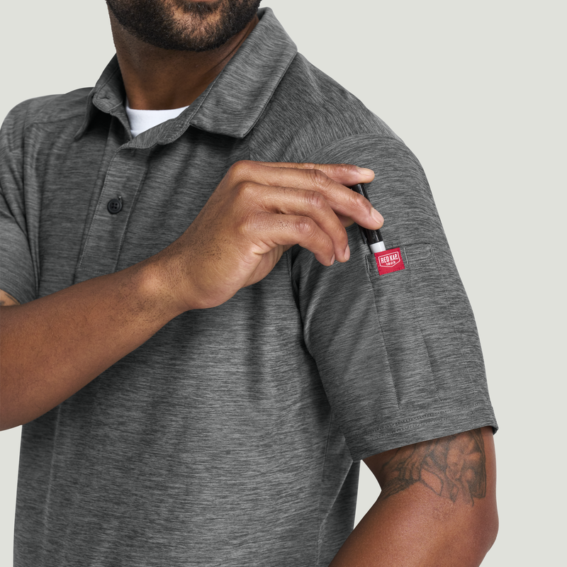 Men's Cooling Stretch Jersey Polo image number 9