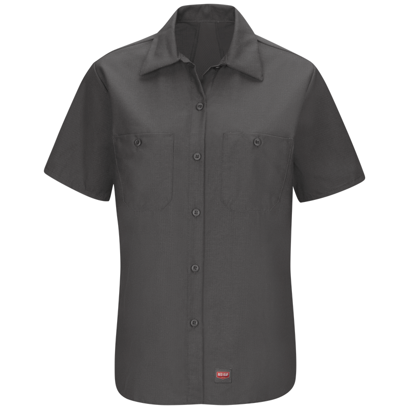 Women's Short Sleeve Work Shirt with MIMIX&reg; image number 1