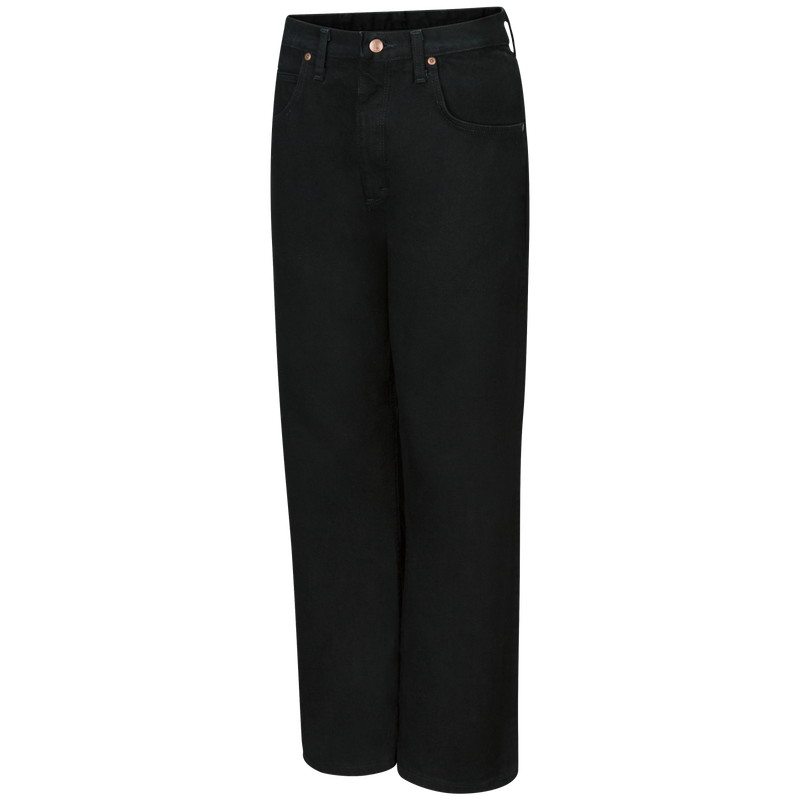 Men's Relaxed Fit Black Jean image number 1