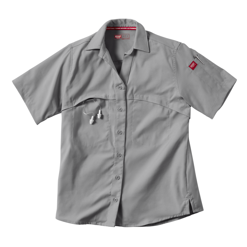Women's Cooling Short Sleeve Work Shirt image number 16