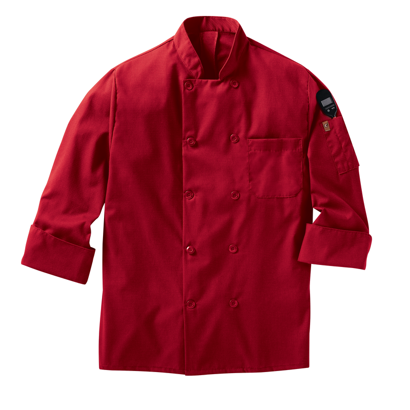 Men's Chef Coat with OilBlok + MIMIX&reg; image number 8