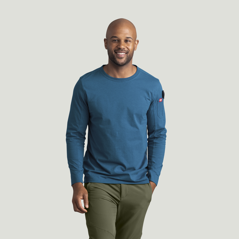 Men's Midweight Long Sleeve Performance Tee image number 1