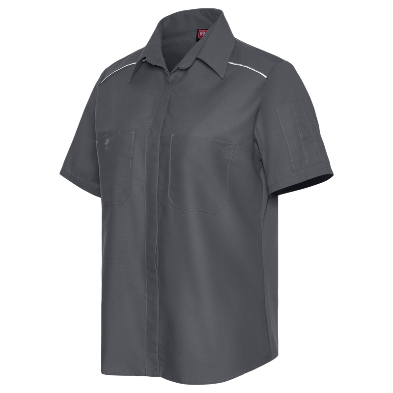 Women's Short Sleeve Pro Airflow Work Shirt image number 4