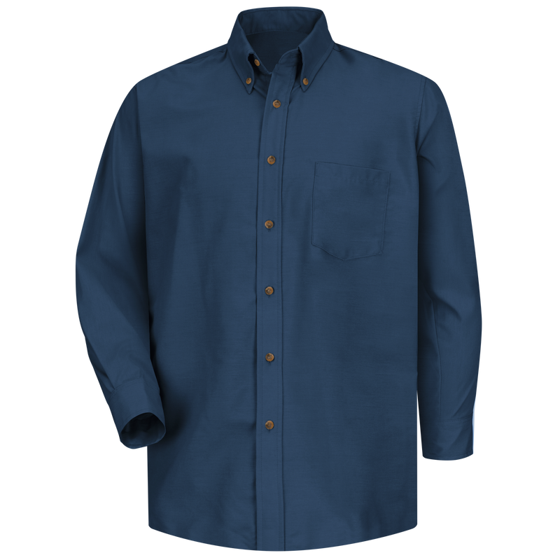 Men's Long Sleeve Poplin Dress Shirt image number 1