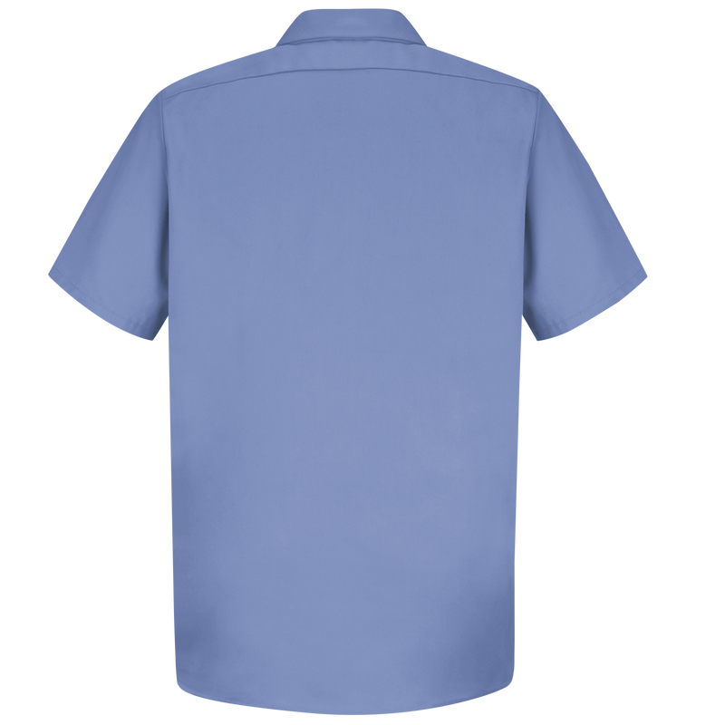 Men's Short Sleeve Wrinkle-Resistant Cotton Work&nbsp;Shirt image number 2