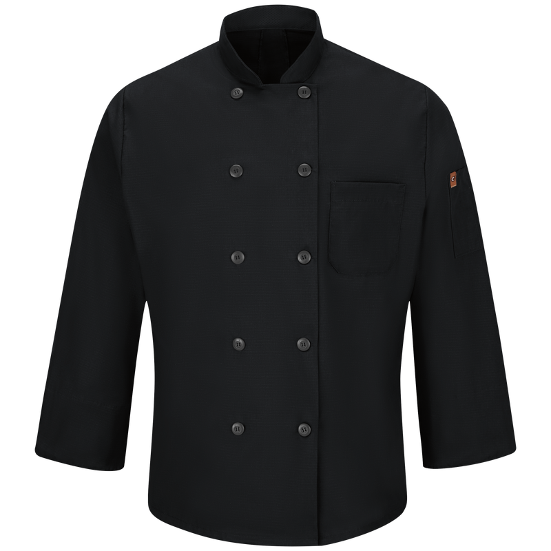 Men's Chef Coat with OilBlok + MIMIX&reg; image number 2