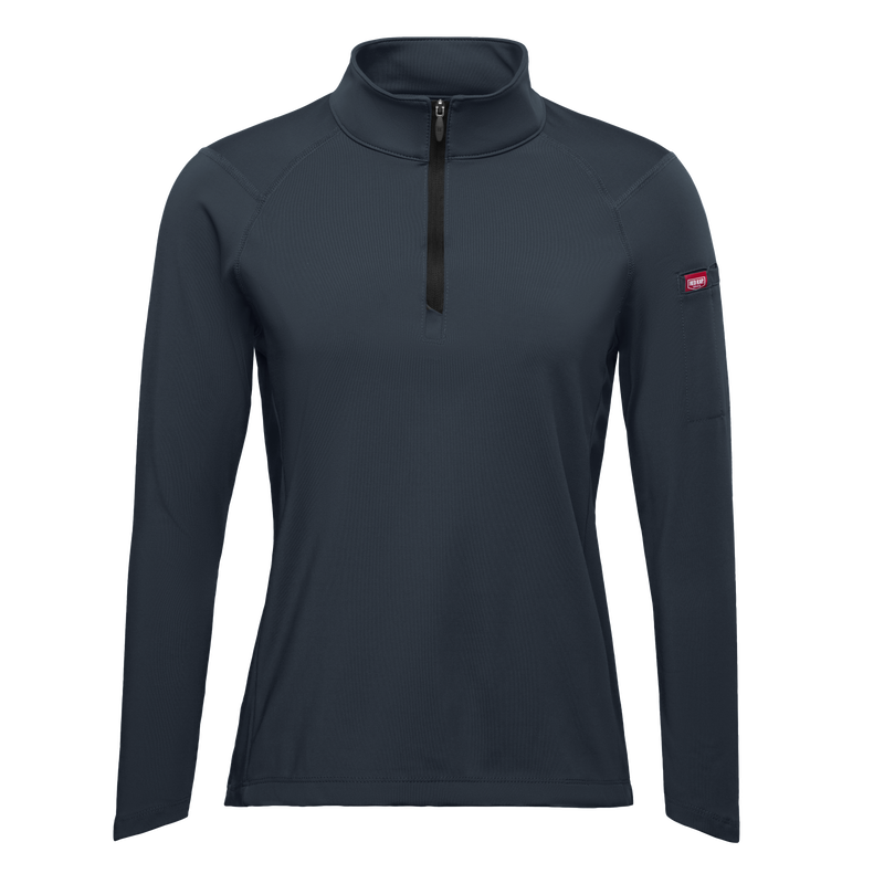 Women's Performance Quarter Zip Cadet Collar Pullover image number 1