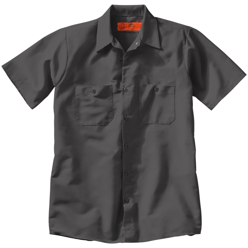 Men's Short Sleeve Industrial Work Shirt image number 11