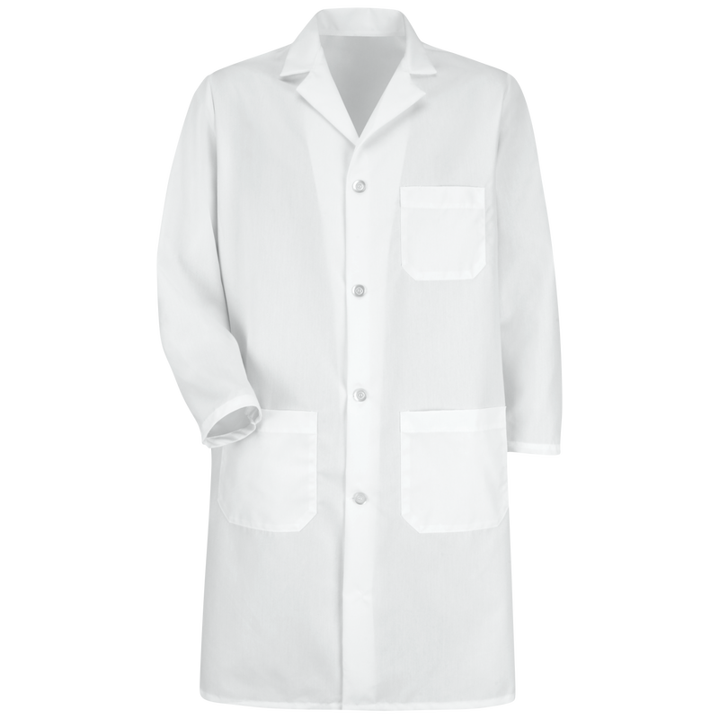 Men's Button-Front Lab Coat image number 1