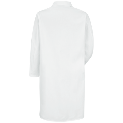 Gripper-Front Butcher Frock with Exterior Pocket