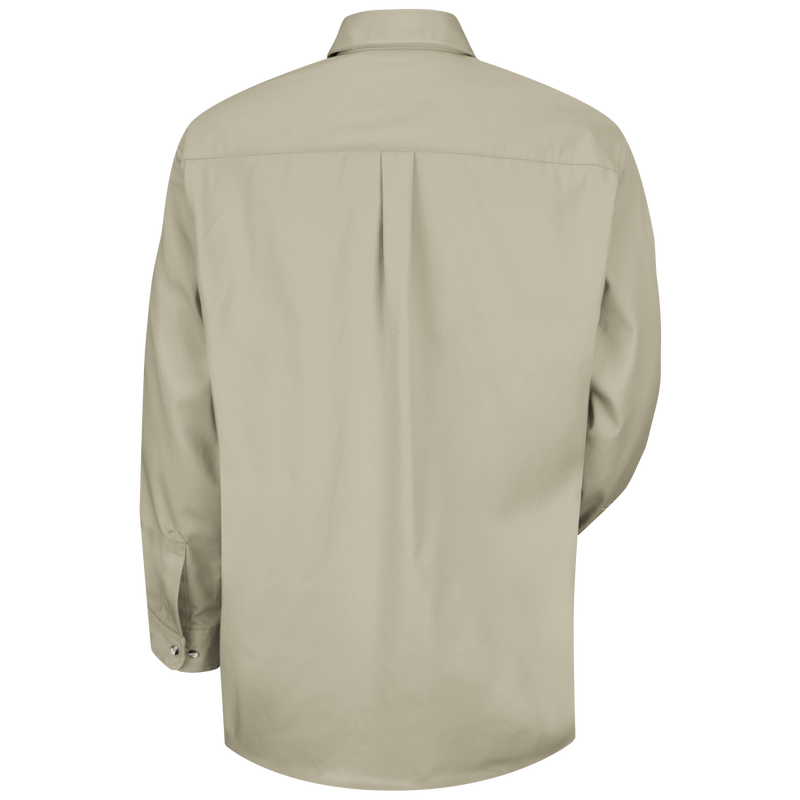 Men's Long Sleeve Cotton Contrast Dress Shirt image number 2