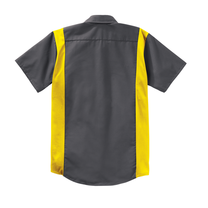 Men's Short Sleeve Performance Plus Shop Shirt With Oilblok Technology image number 6