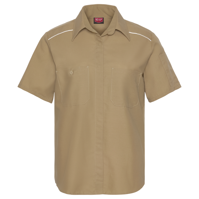Women's Short Sleeve Pro Airflow Work Shirt image number 1