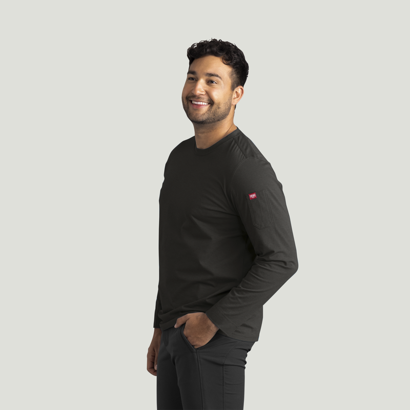 Men's Midweight Long Sleeve Performance Tee image number 7