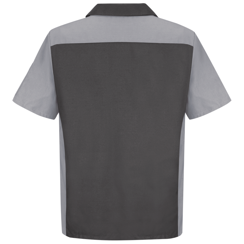 Men's Short Sleeve Two-Tone Crew Shirt image number 2