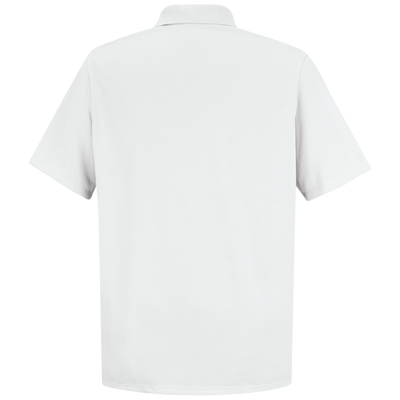 Men's Short Sleeve Spun Polyester Pocketless Polo