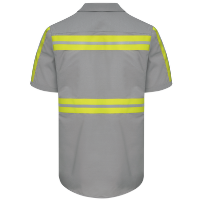 Short Sleeve Enhanced Visibility Industrial&nbsp;Work Shirt