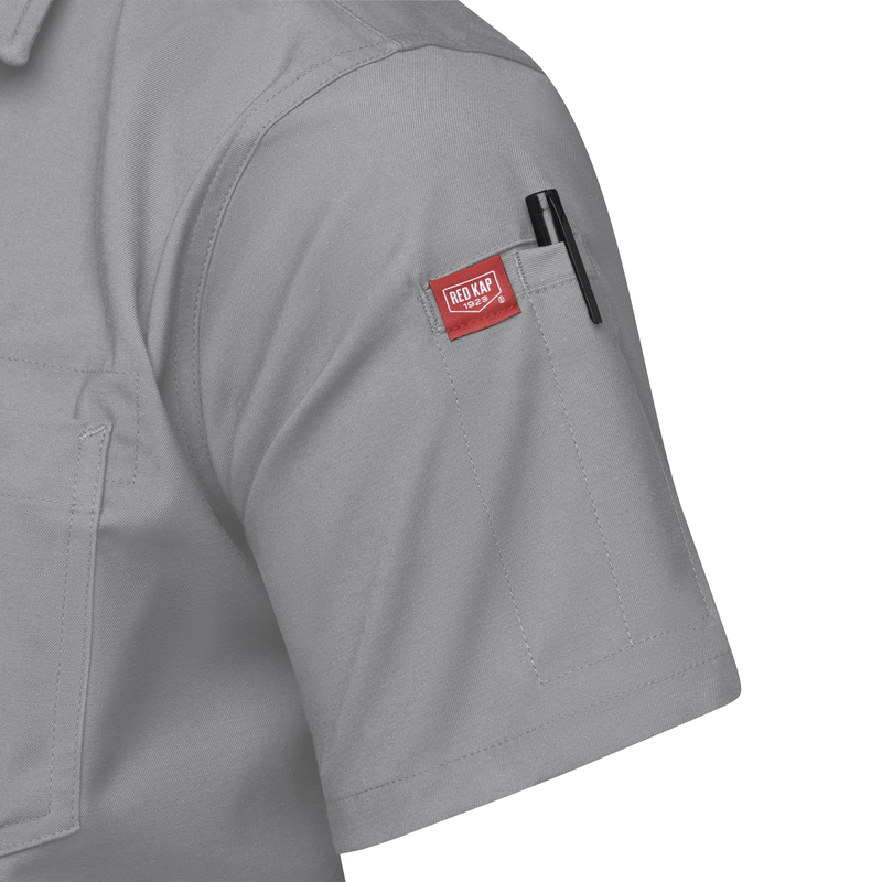 Men's Cooling Short Sleeve Work Shirt image number 13