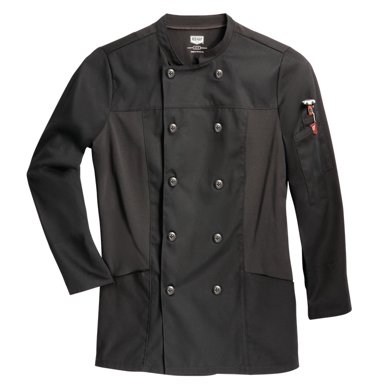 Women's Deluxe Airflow Chef Coat image number 7