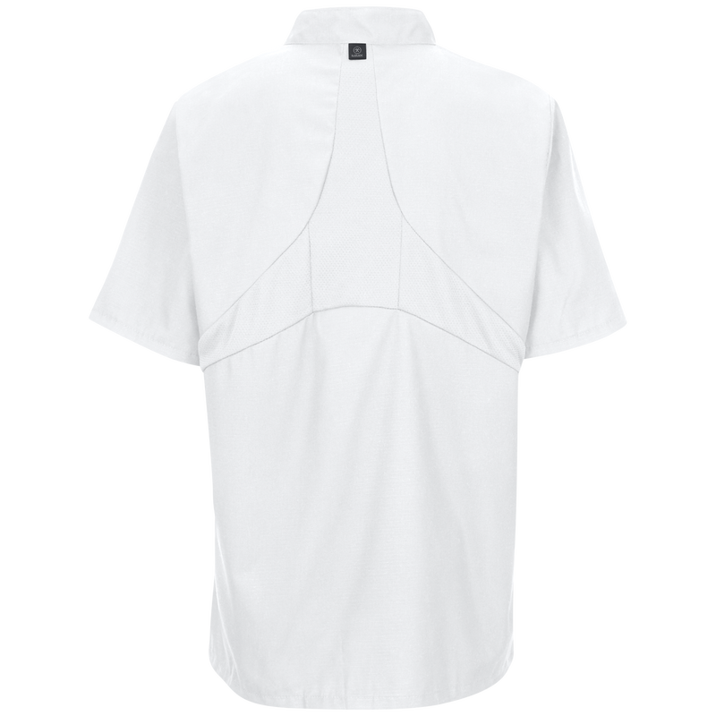 Women's Short Sleeve Chef Coat with OilBlok + MIMIX&reg; image number 2