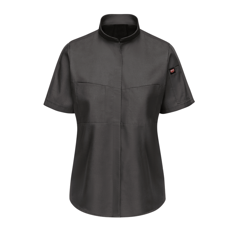 Women's Short Sleeve Performance Pro+ Work Shirt with OilBlok + MIMIX&reg; image number 2