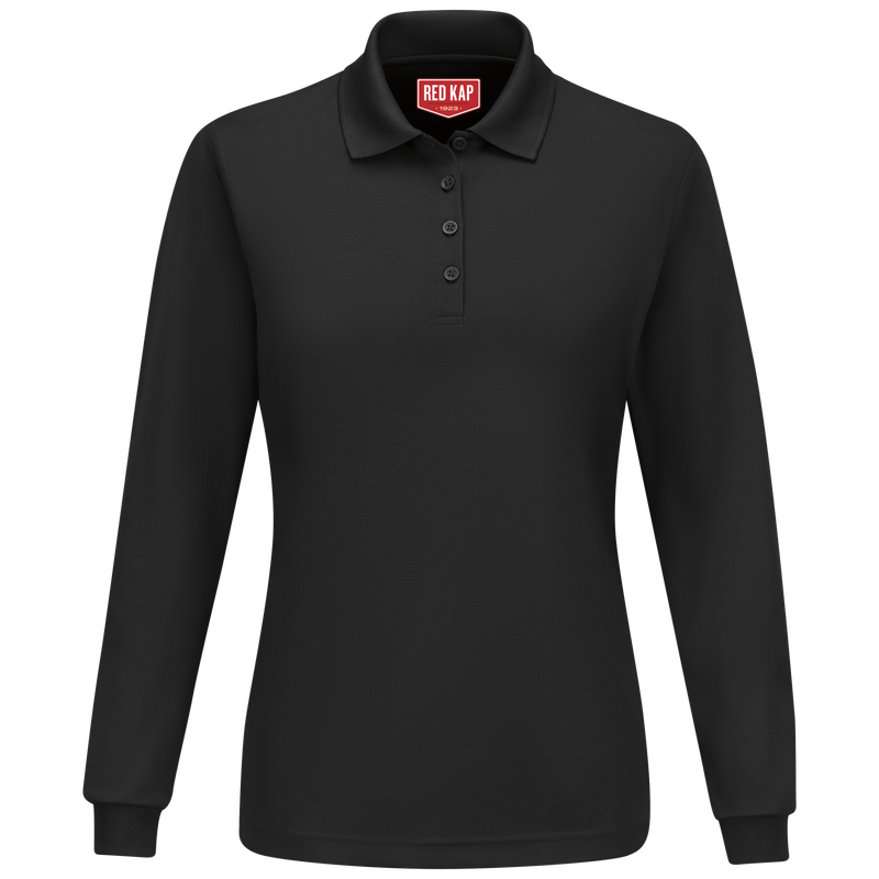 Women's&nbsp;Long Sleeve Performance Knit&reg; Polo image number 1
